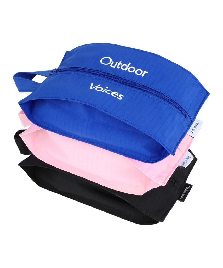 Outdoor Voices Light Weight Nylon Pouch (Blue)