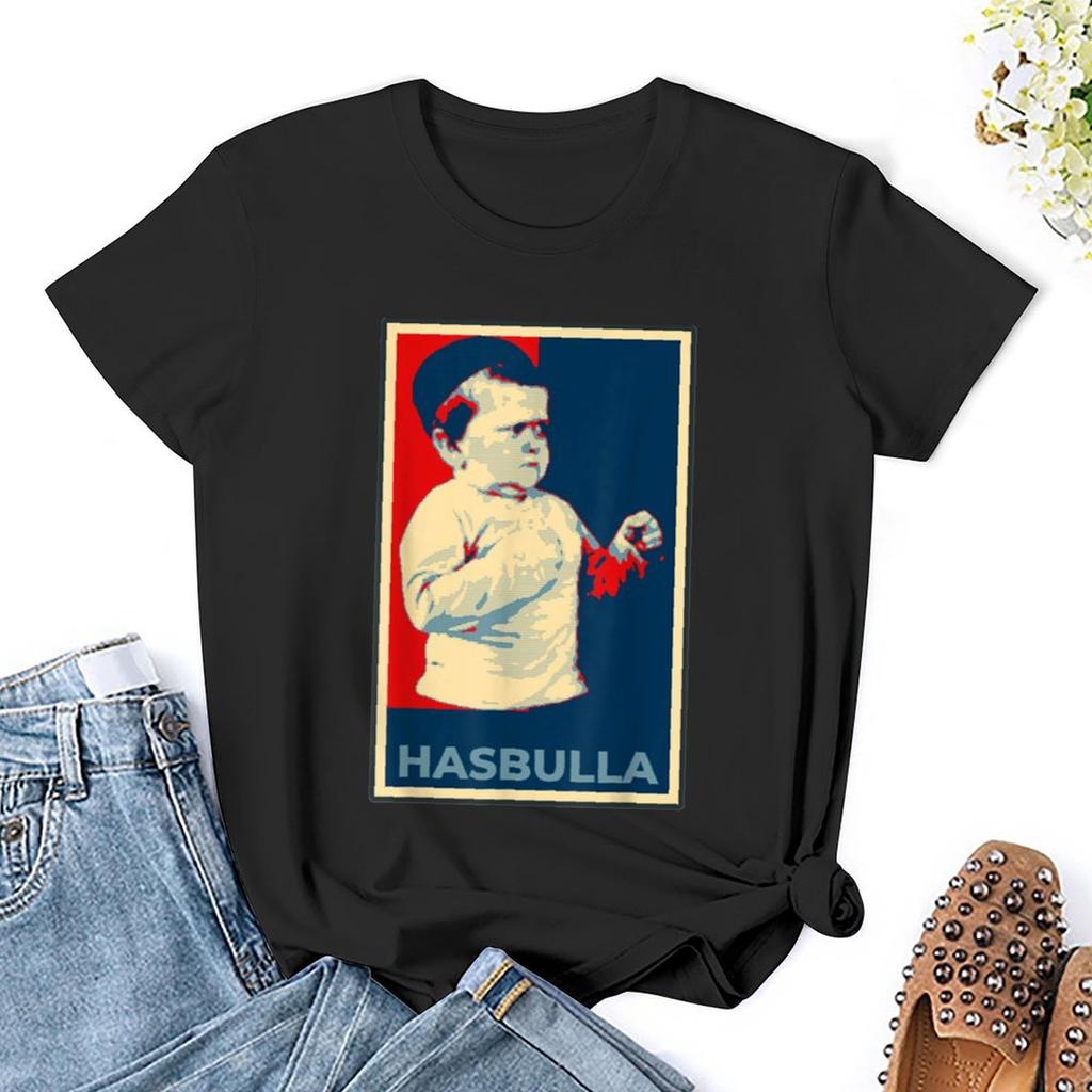 Hasbulla - Hasbulla Hasbullah Smile - Hasbullah T-Shirt Oversized Summer Top Summer Tops T-Shirt Dress For Women Long