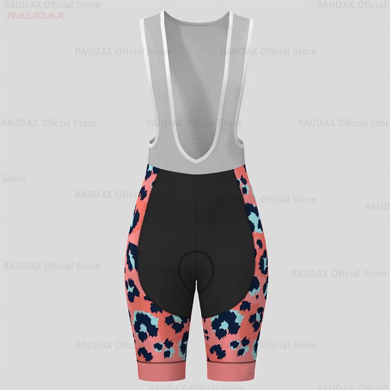 2026 Women Clothing Sets Leopard Print Cycling Jersey Summer Cycling Shorts Woman Clothes Mountain Bike Bicycle Set Sportwear