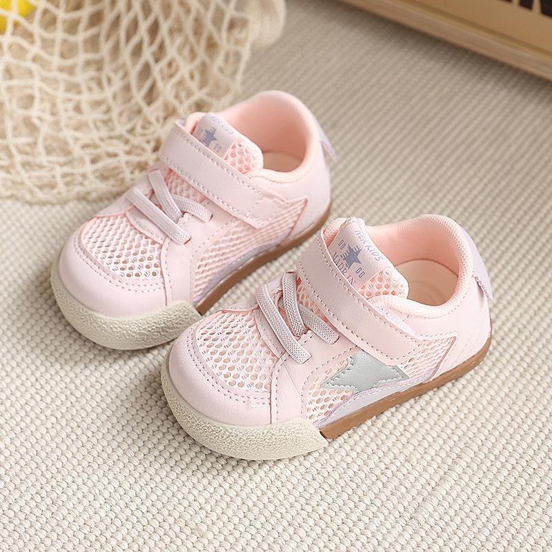Spring/Summer Baby Girl Star Soft Sole Toddler Shoes - Fashionable & Breathable
