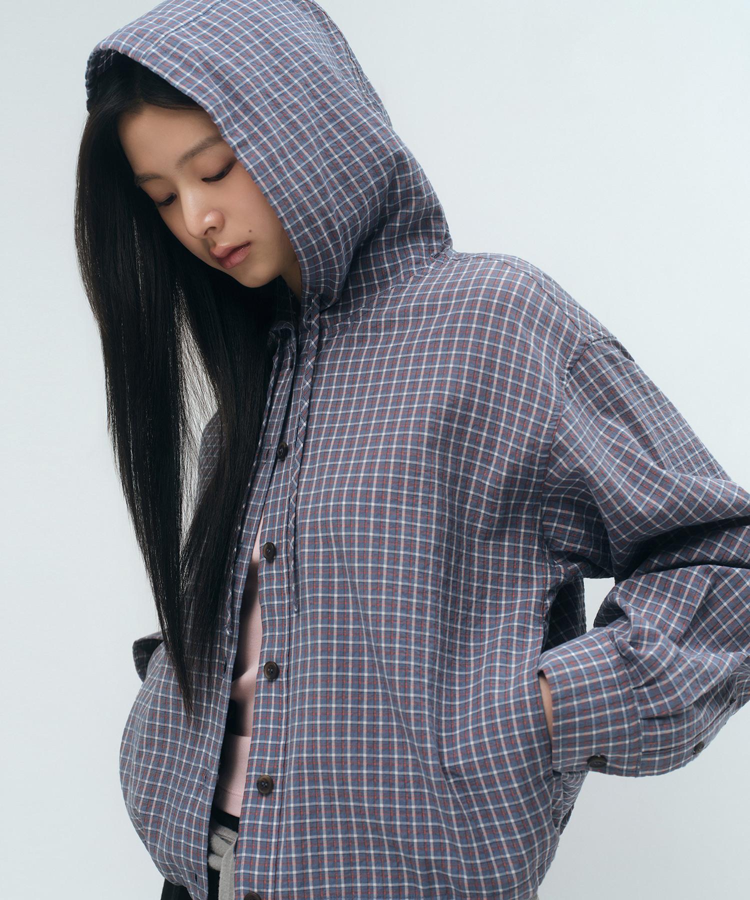 MUSINSA STANDARD WOMAN Women`S Check Hooded