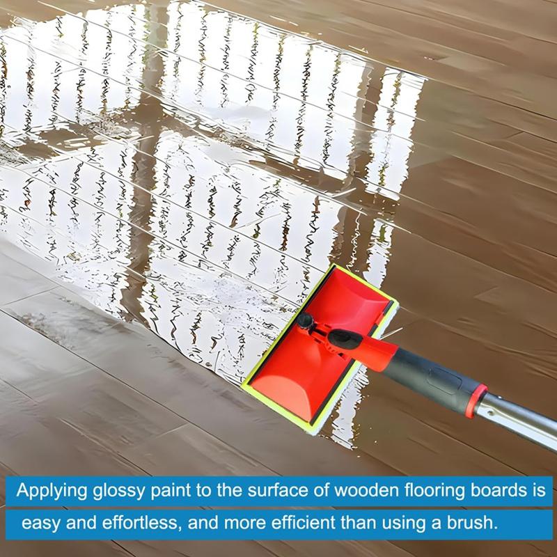 A96I-7Inch Paint Pad Applicator,Paint Edge Trimmer Corner Walls & Ceilings Pad Painter Wood Flooring,Furniture Painting Tool