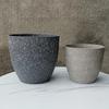 Frosted Frosted Imitation Stone Flower Pot Plastic Plant Cultivation Pot  Home Decoration