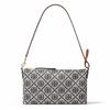T Monogram Zipper Closure Fabric Mini Shoulder Bag Women Bags Navy 179962-405