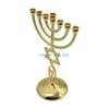 Y3NA 12 Tribes of Israel Menorah Jerusalem Candlestick 7 Branch Je Holder