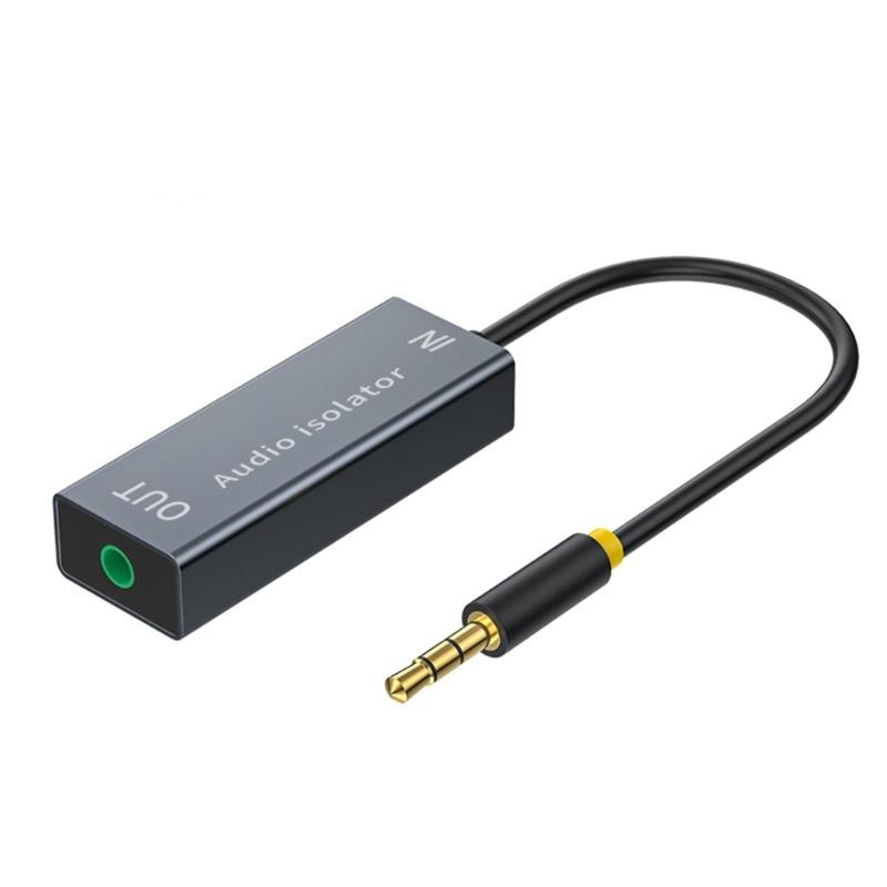 

Шумоподавитель Aux Audio, шумоподавитель контура заземления, 3,5-мм аудиоизолятор, устранение гудящих, шипящих, жужжащих шумов 1