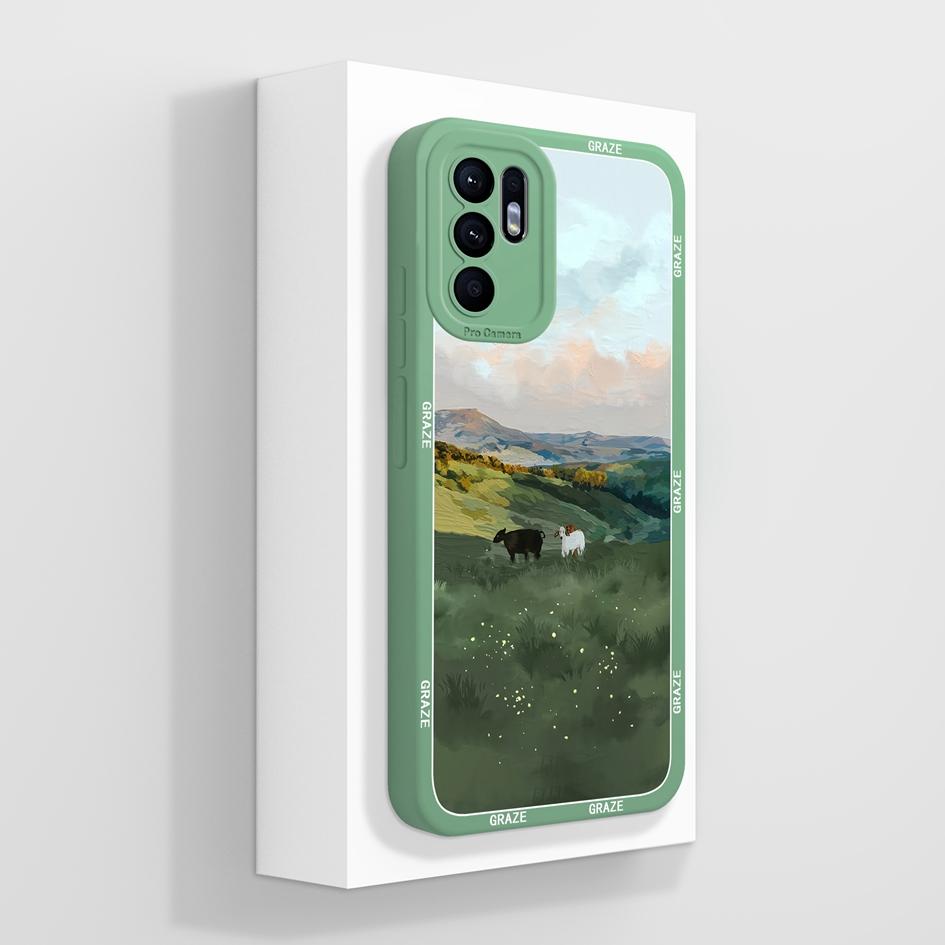 Hülle Für OPPO Reno6 6Z 7 7Z 8 8Z 10 Pro Plus Lite 4G 5G Niedliches Erdbeer-Bärenmuster Weiches Flüssigsilikon Hohe Qualität Rutschfestes Gehäuse Für OPPO Capa