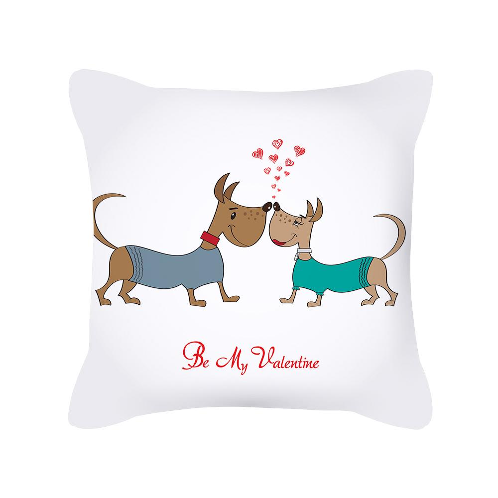 Home Decor Bedroom Pillowcases Valentine's Day Pink Girly Pattern Pillowcases