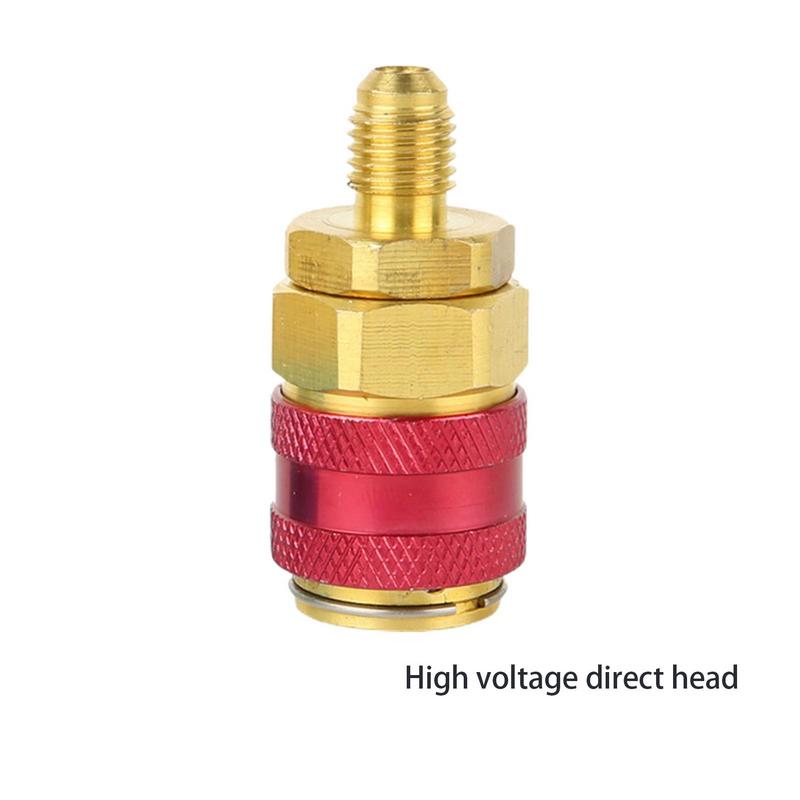 R1234YF High/Low Side Quick Couplers Adapter Kit R1234YF To R134A Conversion Connectors For A/C Refrigerant Charging Hose
