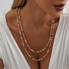2023 Stylish Colorful Geometric Bead Necklace For Women Fashion Forward Accessory For Birthdays And Celebrations