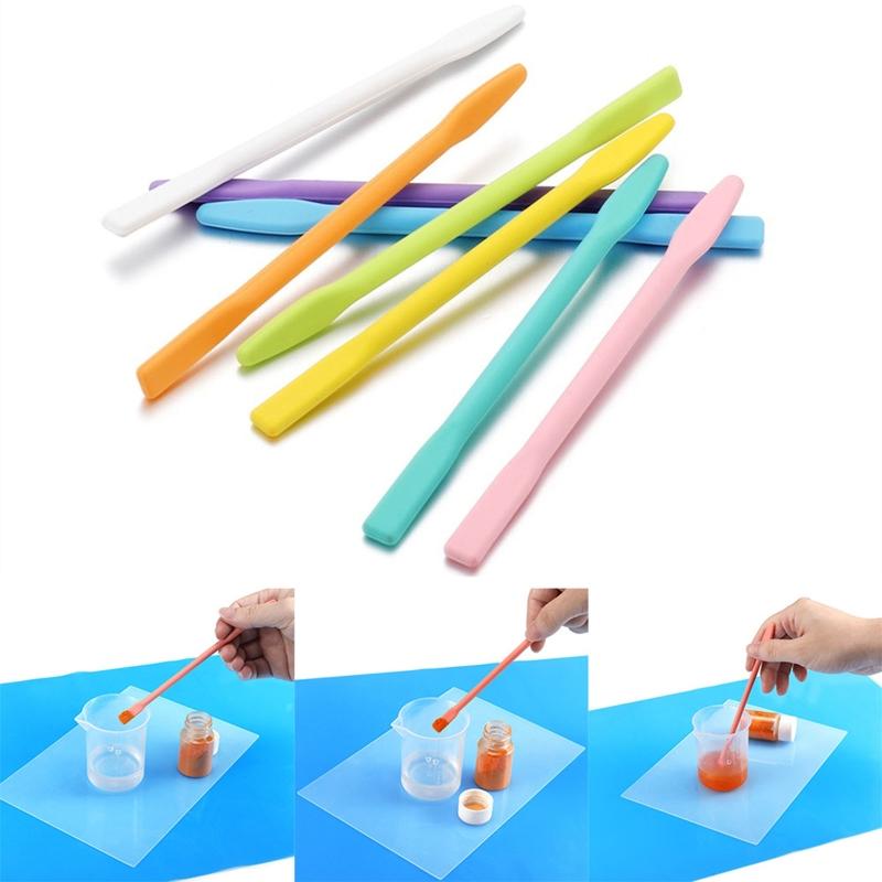Stir Rod Sticks Reusable Epoxy Resin Mixing Sticks Stirring for Facial Mask Mixing Resin Tools Rods for DIY Crafts