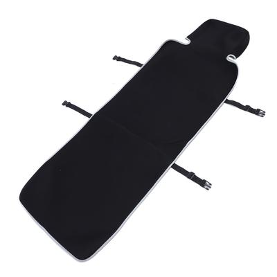 Autositzbezug für Vordersitze Wasserdicht Fleckenresistent Neopren Universal Tragbar Hunde Kinder Sitzschoner Schwarz