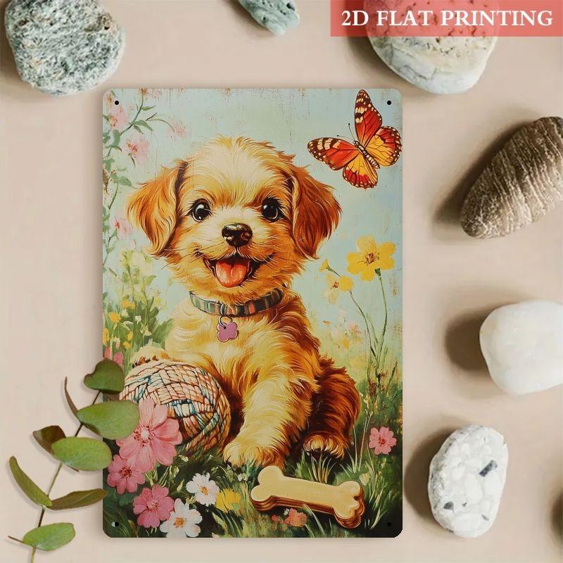 Retro Metal Paintings, Furniture, Living Room Decoration 20x30cm