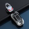Zinklegierung Auto Smart Key Cover Hülle Schlüsselanhänger für Tesla Model X Model S Model 3 Model Y Schlüsselhülle Tasche Halter Schutz Zubehör