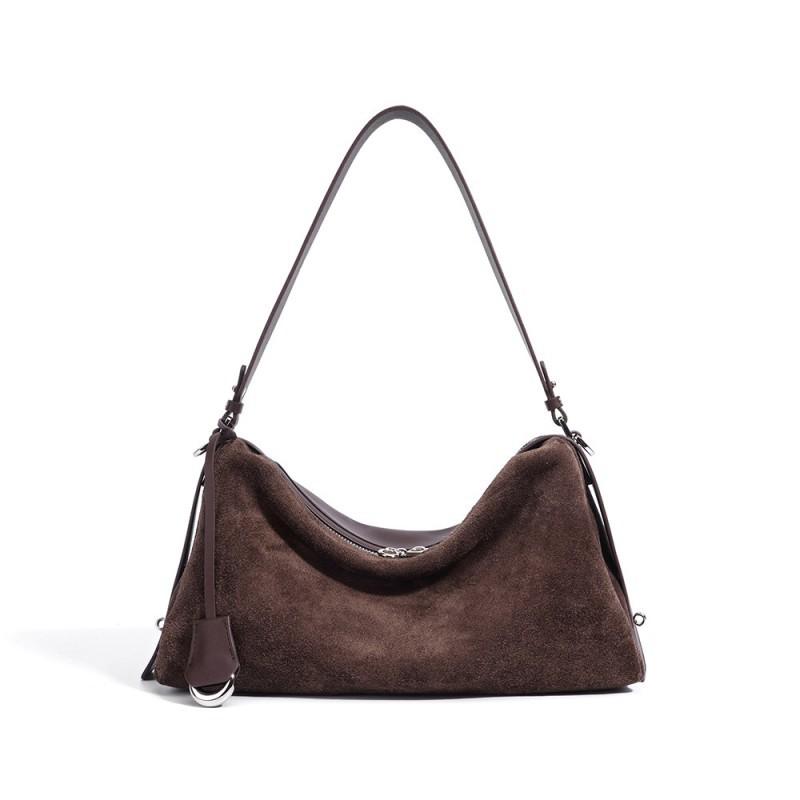 Retro Frosted Niche Korean Version Women s Bag Fashion Handbag Versatile Popular Shoulder Crossbody 34x12x18cm