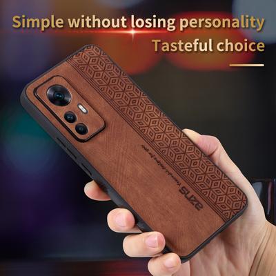 Pro Xiaomi Mi 12T Pro Case luxusní PU kůže Ochrana kůže Zadní kryt Pouzdro Pro xiaomi mi 12 Pro 12X Mi12 Lite 12S pouzdro telefonu