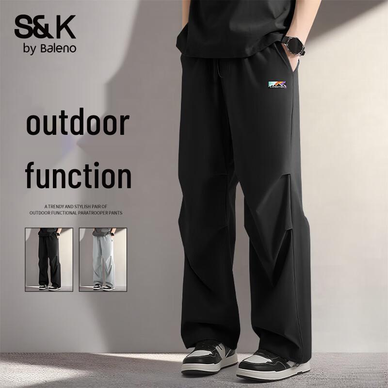 Baleno S&K Serie Herren Atmungsaktive Cargo-Hose mit geradem Bein für den Außenbereich