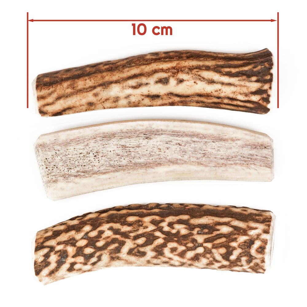 Deer antler chews S mix 3 pack - 2xH, 1xE