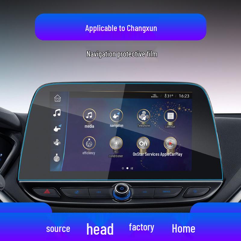 Chevrolet Tracker, Equinox, Monza, Xingmairo Navigation Screen Protector.