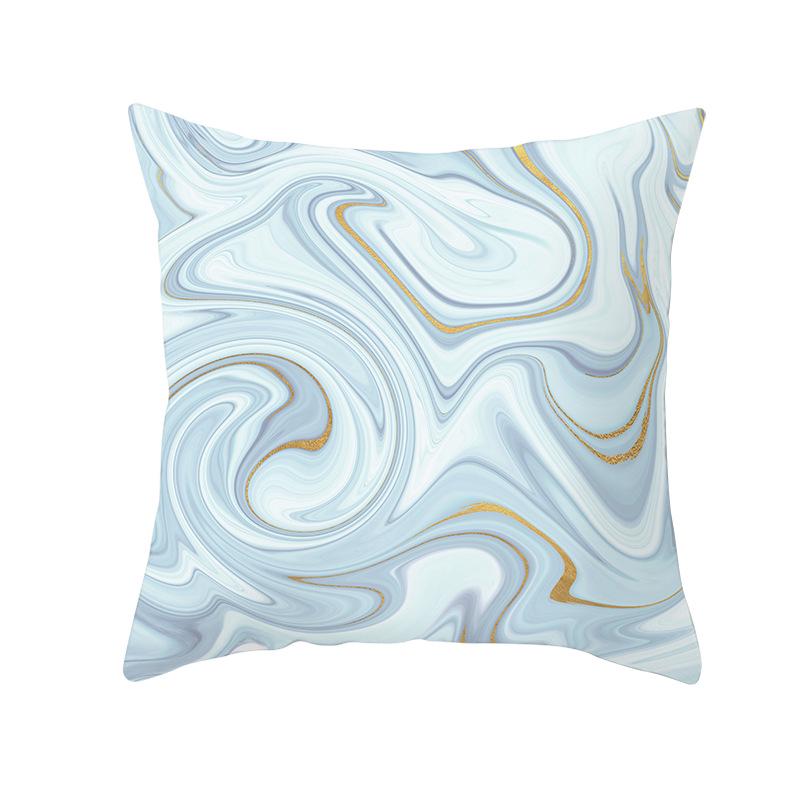 Home Decoration Geometric Space Printed Pillow Cover Colorful and Bright Sofa Cushion Cover