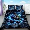 Anime Bed Linen Set King Queen Double Full Twin Single Size Demon-Slayer Duvet Cover Set