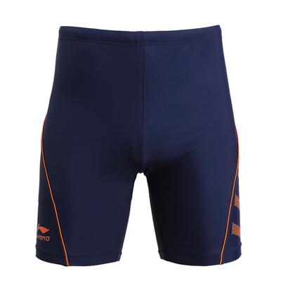 Li Ning Plaj Yüzme Yarışması Speedo Yüzme Şortu Erkek mayo Mavi LSSL133-1