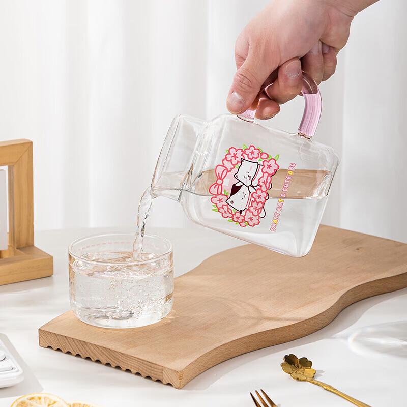 Shan Chong Shan Cute Pet Diary Glass Tea Set