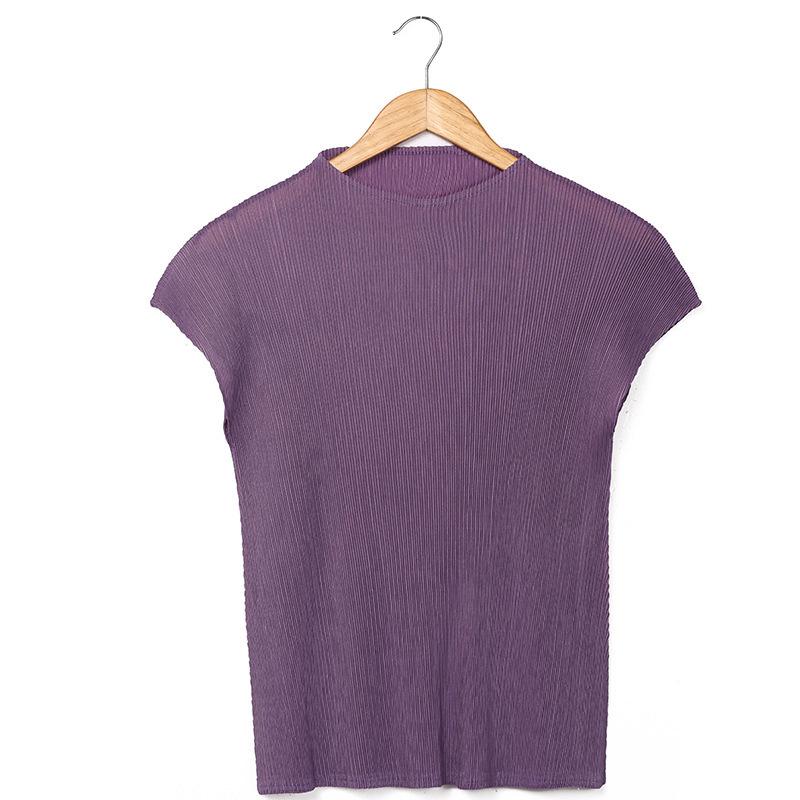 Женская плиссированная футболка — фото 8