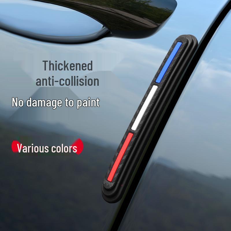 Universal Car Door and Mirror Anti-Collision Sticker - Thickened Edge Protection Strip, Anti-Bump, Anti-Scratch