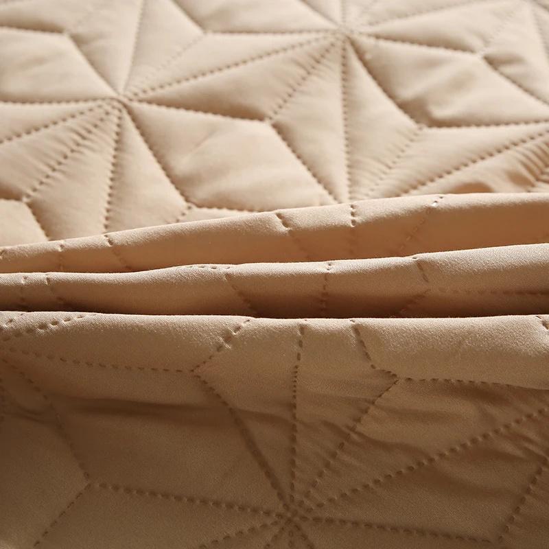 100% Waterproof Bedspread On The Bed King Size Bed Cover Quilted Mattress Pad Washable Mattress Protector For Pet Dog Bed Linen