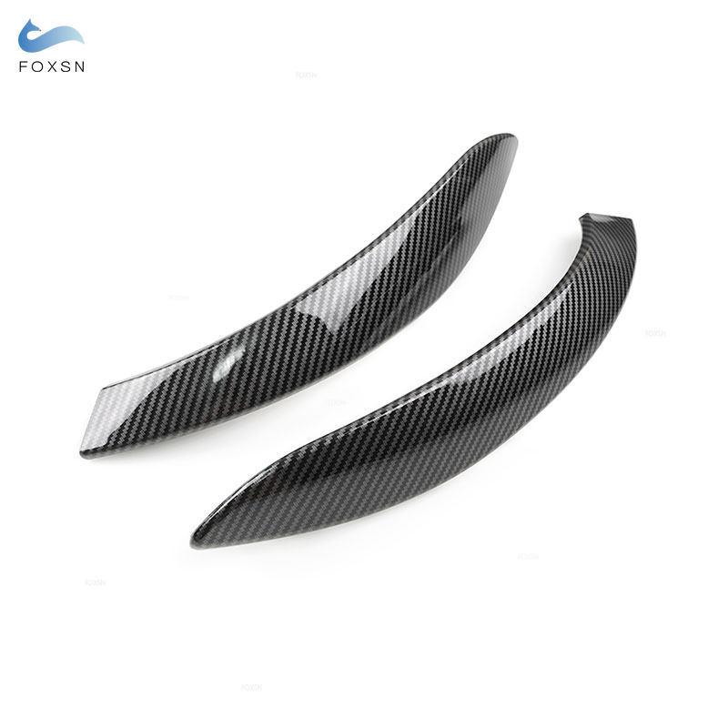For BMW 3 4 Series F30 F34 F32 F36 F80 F82 Carbon Fiber Texture Inner Left Right Door Handle Outer Cover Door Pull Replacement