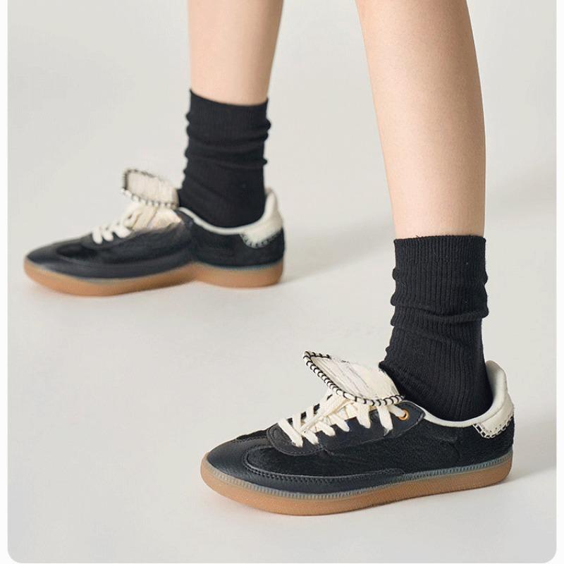 Pure Cotton Women's Spring and Autumn Socks, Pile Socks, Sweat-absorbing and Deodorizing Mid-calf Socks for Women