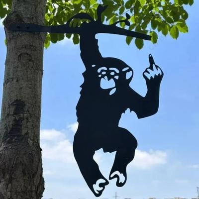 Wrought Iron Garden Figure Decoration Statue