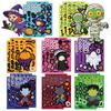 8-Sheet Cartoon Halloween Face-Changing Stickers for Phone Cases & Laptops