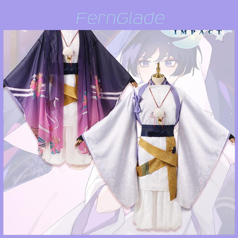 Genshin Impact Scaramouche Halloween Carnival Party Cosplay Costume Outfits
