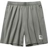 Life Series Sport Minimalist Solid Color Lace-Up Casual Shorts Men Shorts Gray-Olive 152528315-1