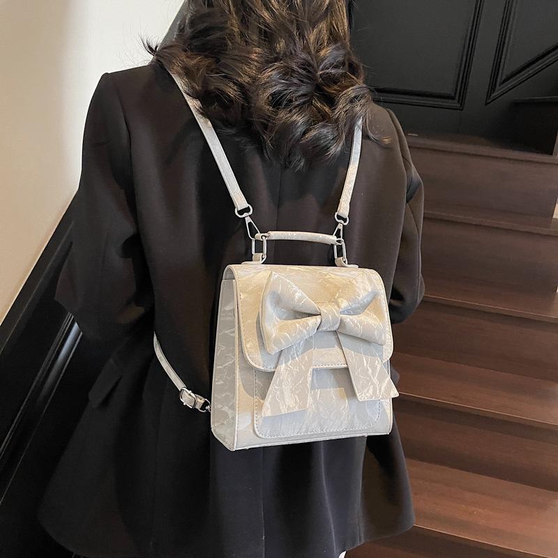 Fashion Casual Solid Color Handbag Women's New Backpack