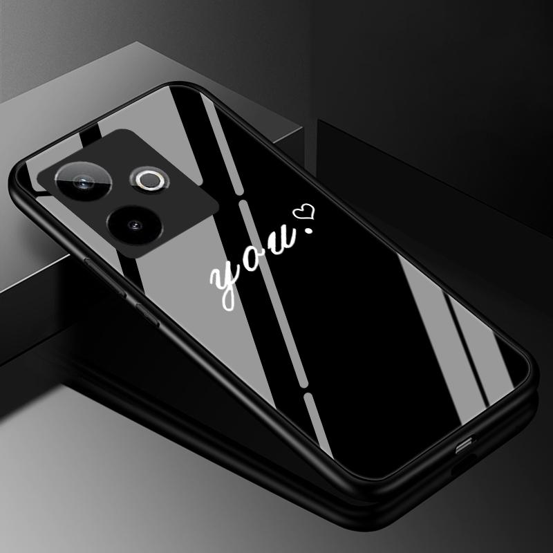Tempered Glass Phone Case For Realme GT 7 Luxury Hard Back Bumper Cover for Realme GT7 5G Realme Neo7 Neo 7 SE Capa Soft Bumper
