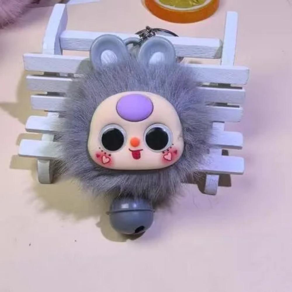 Plush Baby Three Year Old Keychain Car Bag Pendant Rabbit Hair Ball Pendant Student Commemorative Gift