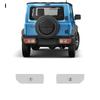 Pro Suzuki Jimny Sierra JC  -2025 Ochranná fólie na světlomety a zpětná zrcátka Samolepka na auto Ochranná proti poškrábání Kouřová Čirá