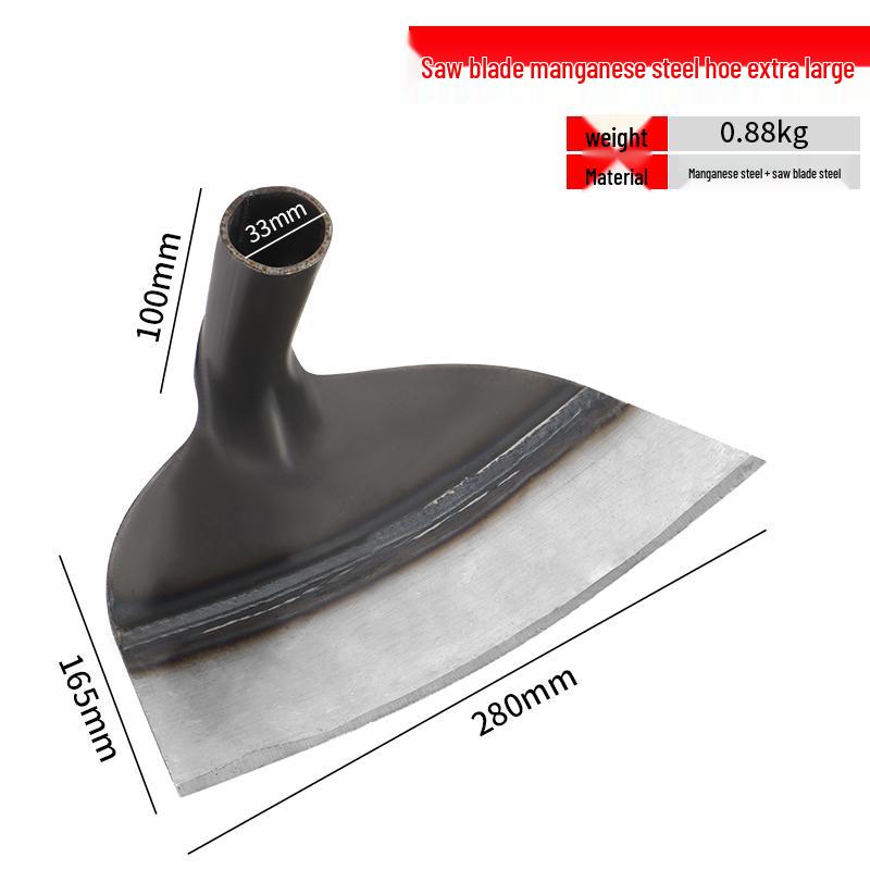 Vegetable Planting Hoe: Versatile Household Tool for Weeding & Digging, Made from Thickened Manganese Steel
