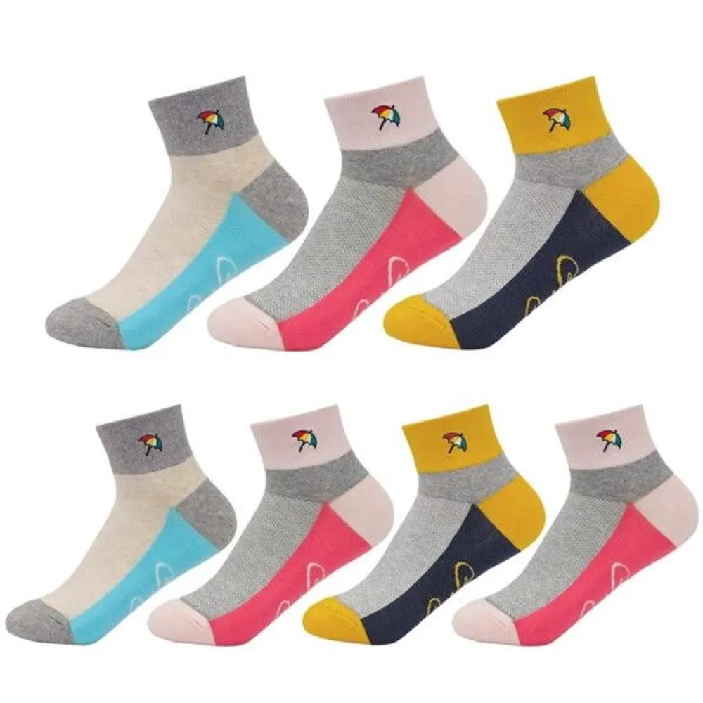 Arnold Palmer Women s Casual Mesh Ankle Socks 7 Pairs AP6637 AP6637_7 Pairs [Mixed Colors]