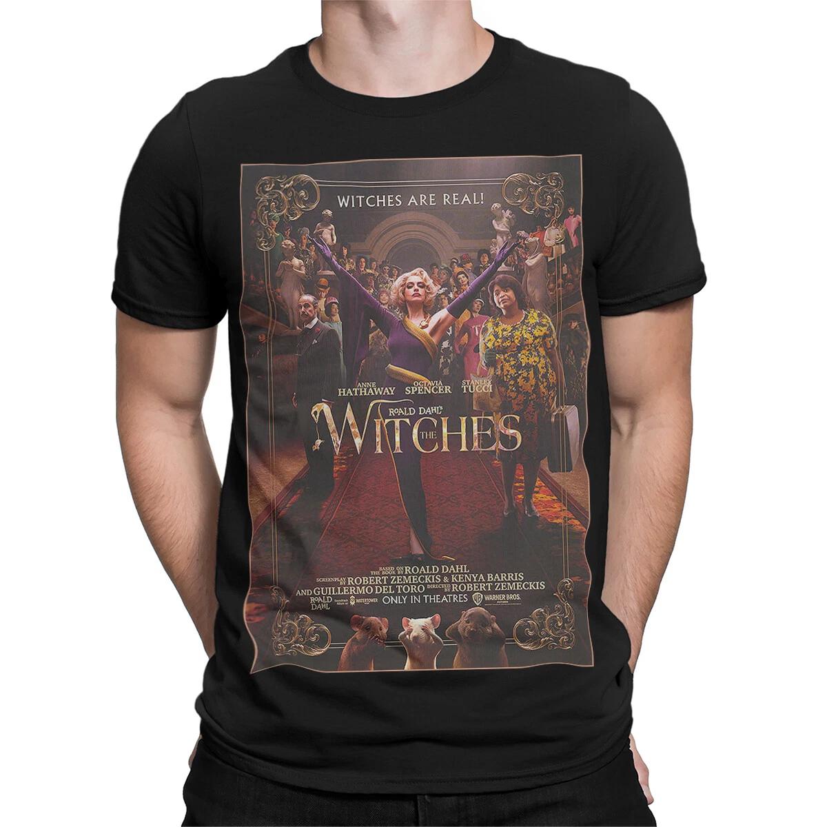 

Roald Dahls The Witches Movie Poster Fantasy Film Unisex T Shirt Anne Hathaway S