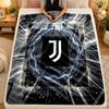 Flanelinis pledas Juventus FC Šiltas minkštas pledas naudojimui patalpoje ant sofos, lovos, svetainėje