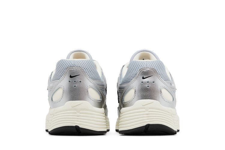 Kids' Sneakers Nike P-6000 Metallic Silver Black (GS) Metallic Silver/Black/Pale Ivory/Metallic Silver