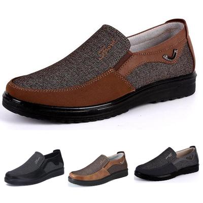 Spring Summer Comfortable Casual Shoes Mens Canvas Shoes For Men Comfort Shoes Fashion Antiskid Flat Loafers Shoe Size 39-48