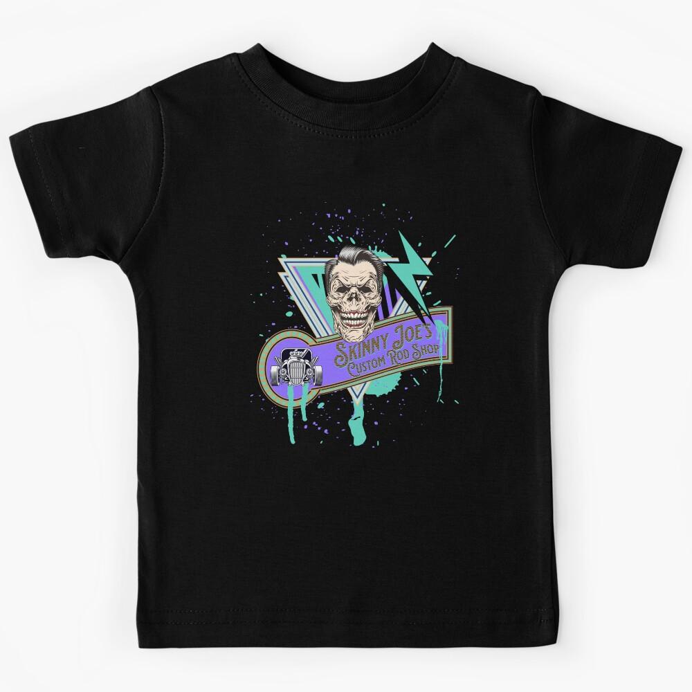 Custom Rod Shop Skinny Joes Hot Rods Kids T-Shirt 130