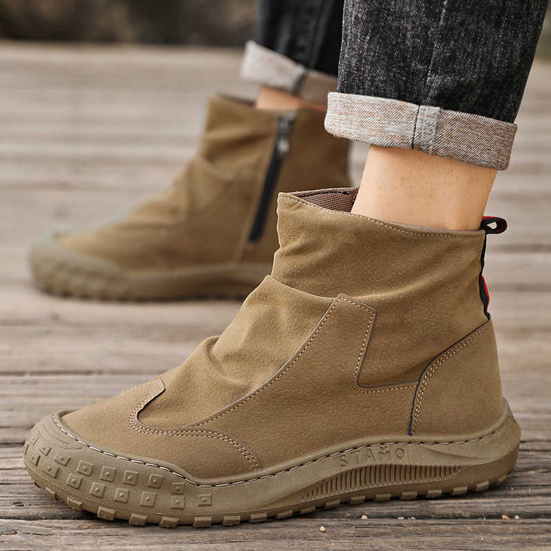 Tire Sole Mocasin Women Boots Women's Casual Shoes Sneakers Boots Sports Street Sapatenes Style Visitors Shuse