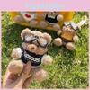 Teddy Stylish Plush Bear Keychain With Colorful Sweater And Design Adorable