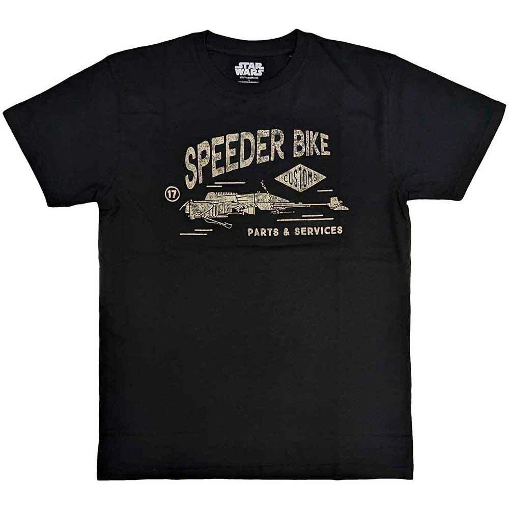 Star Wars Speeder Bike T-Shirt Black New XXXXL
